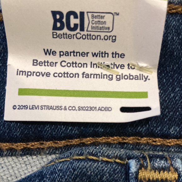 Denizen Levi’s 216 slim 30x30 blue denim jeans 63%cotton 36%polyester 1%elastane - Picture 4 of 9